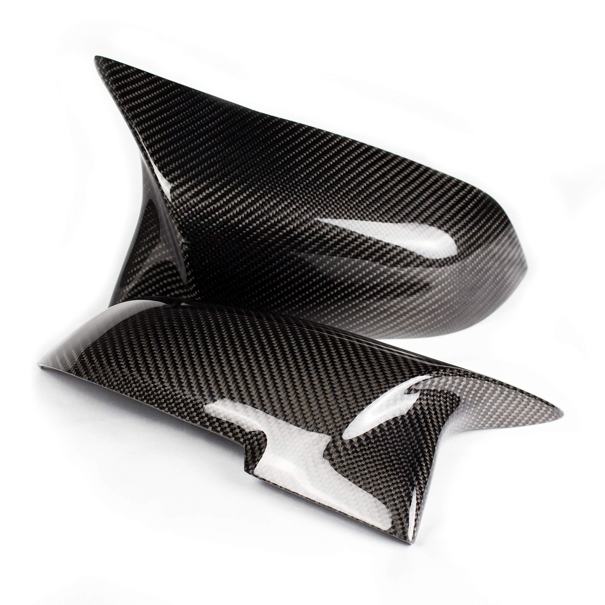 JetStyle Compatible/Replacement for Carbon Fibre Mirror Replacement for BMW F20 F21 F22 F30 F31 F32 F33 1 2 3 4 Series M Style