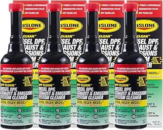 Rislone® 4744-4PK DPF Clean™ Diesel DPF, Exhaust & Emissions System Cleaner, 16.9 oz, 4-Pack