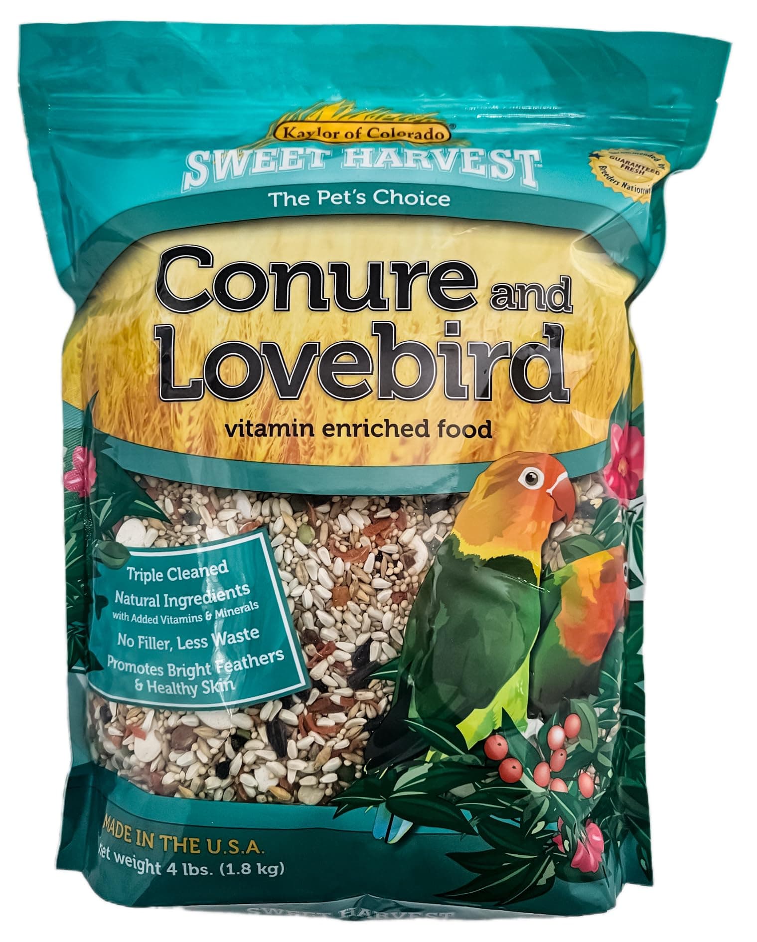 Conure and Lovebird Bird Food