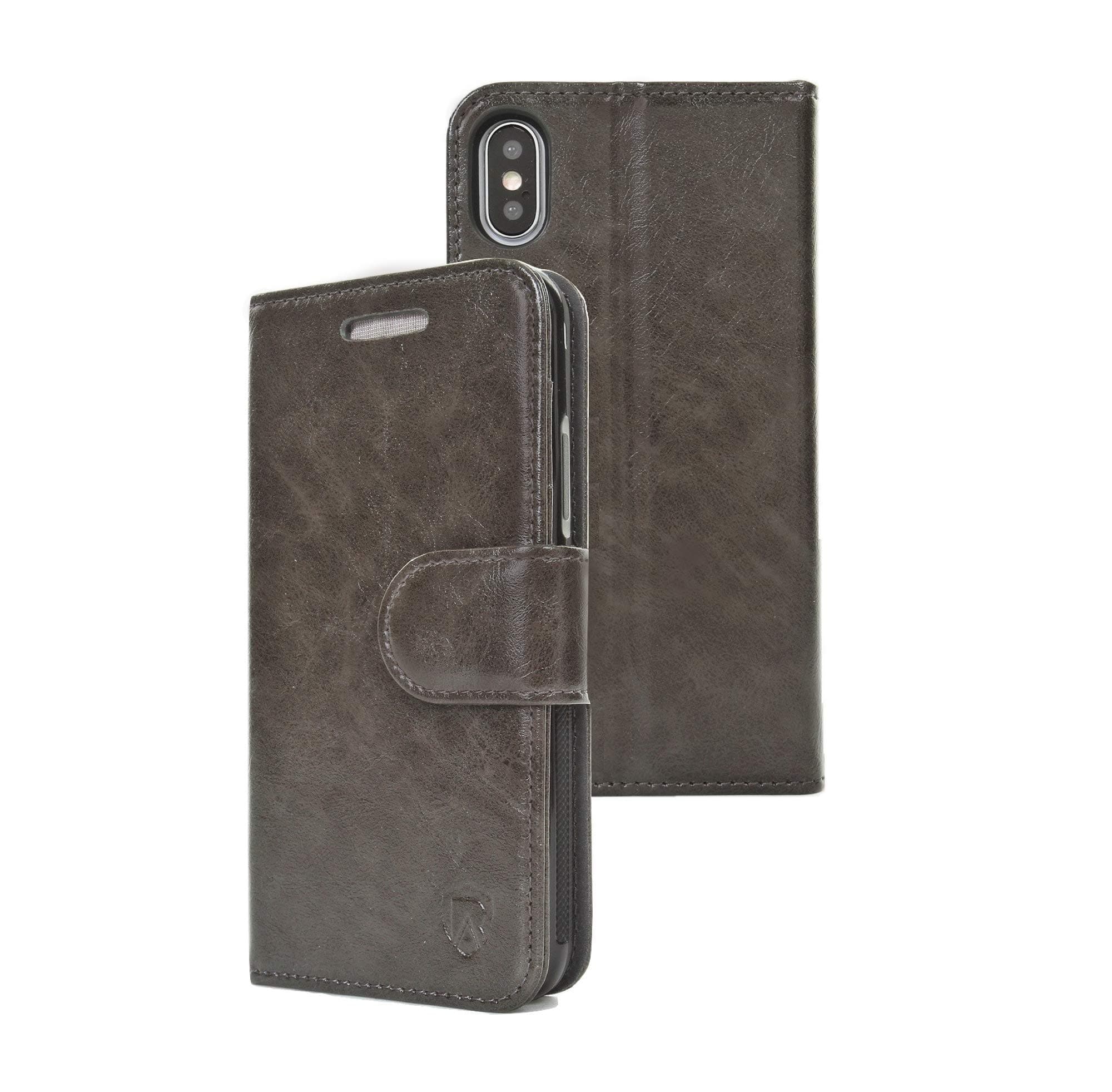 RadiArmor Anti-Radiation Case - Compatible iPhone Xs Max - Lab Certified EMF Protection (Slate)