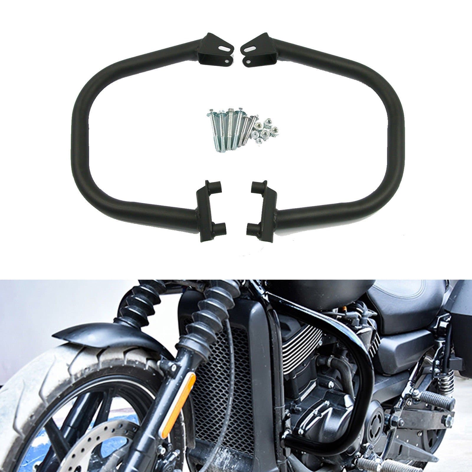 Engine Guards Crash Bars Frame Protection For Harley Street 500 750 XG750 XG500 2015 2016 2017 2018 2019 Street Rod 2017-2019