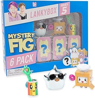 Mini Mystery Figures – Series 4, Collectible Mini Figures, All-New Collectibles, Officially Licensed LankyBox Merch