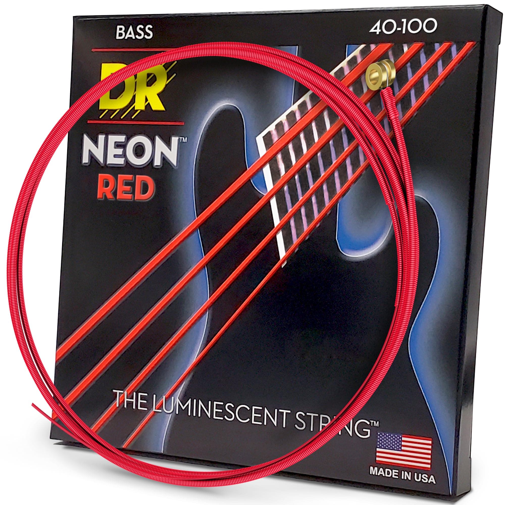 Hi-Def Neon Red Bass Lite