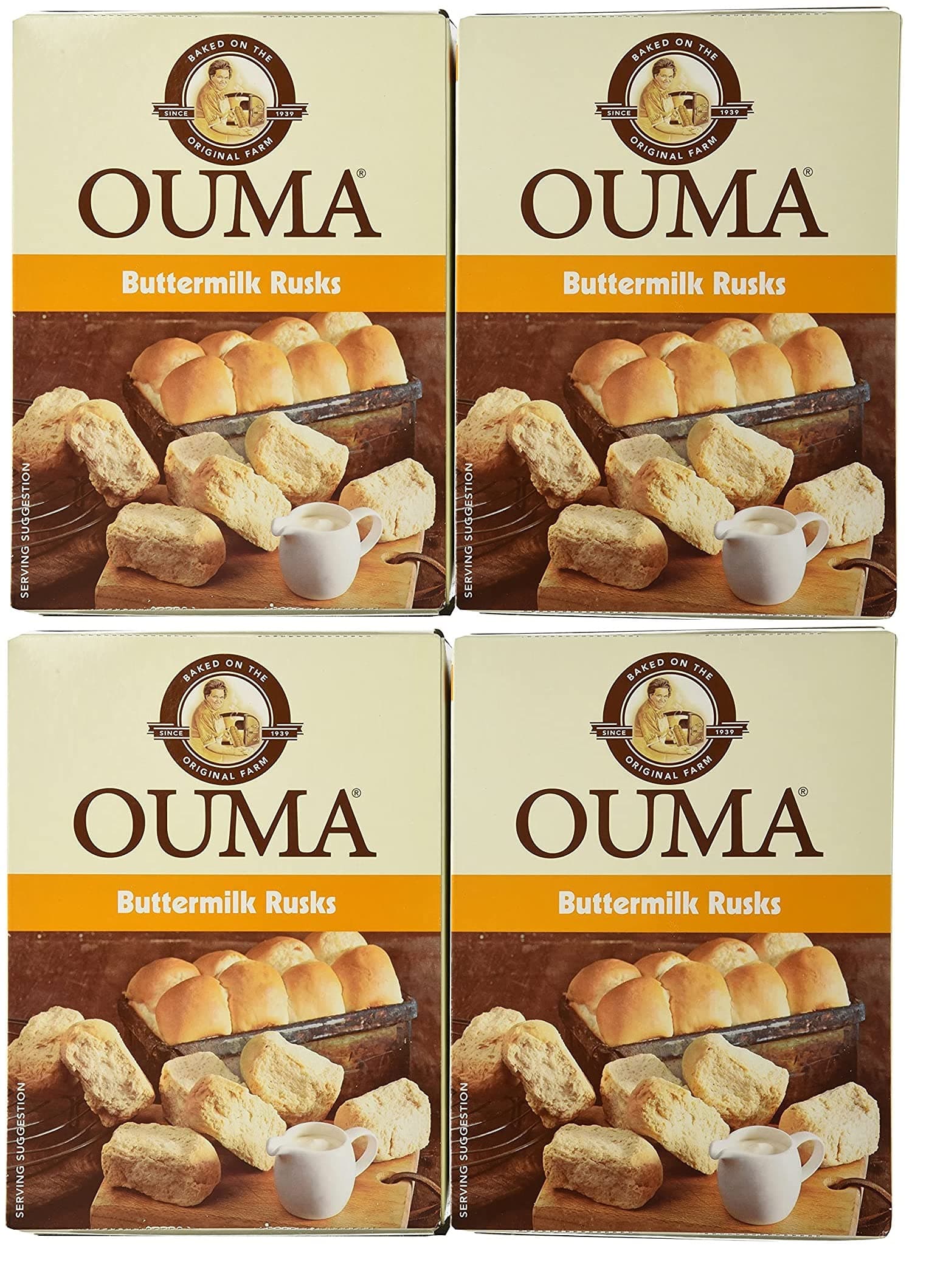 Ouma Buttermilk Rusks 500g (4 Pack)