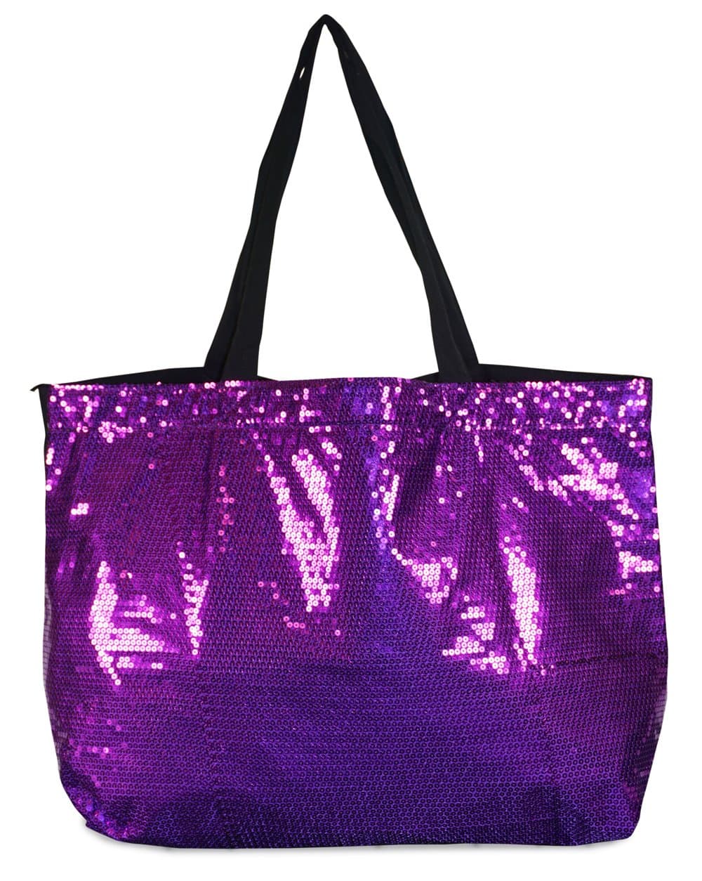 NGIL Sequin X Large Tote Bag (Purple)
