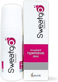 Sweatgo Classic Roll-On 60ml for Men & Women | Anti-Perspirant Deodorant | Helps Control Excess Sweat (Hyperhidrosis Care) | Long-Lasting Freshness