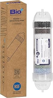 - 8" Transparent Alkaline and Mineral Water Filter Cartridge for Ro Water Purifier with antioxidant