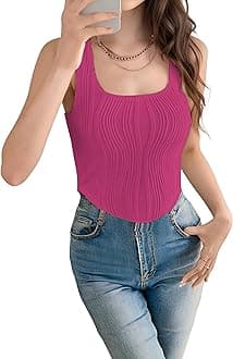 Women’s Fashion Tops – Cotton Crop Tops, Loose Fit Oversized Shirts & Stylish Korean Tank Tops for Summer Wear