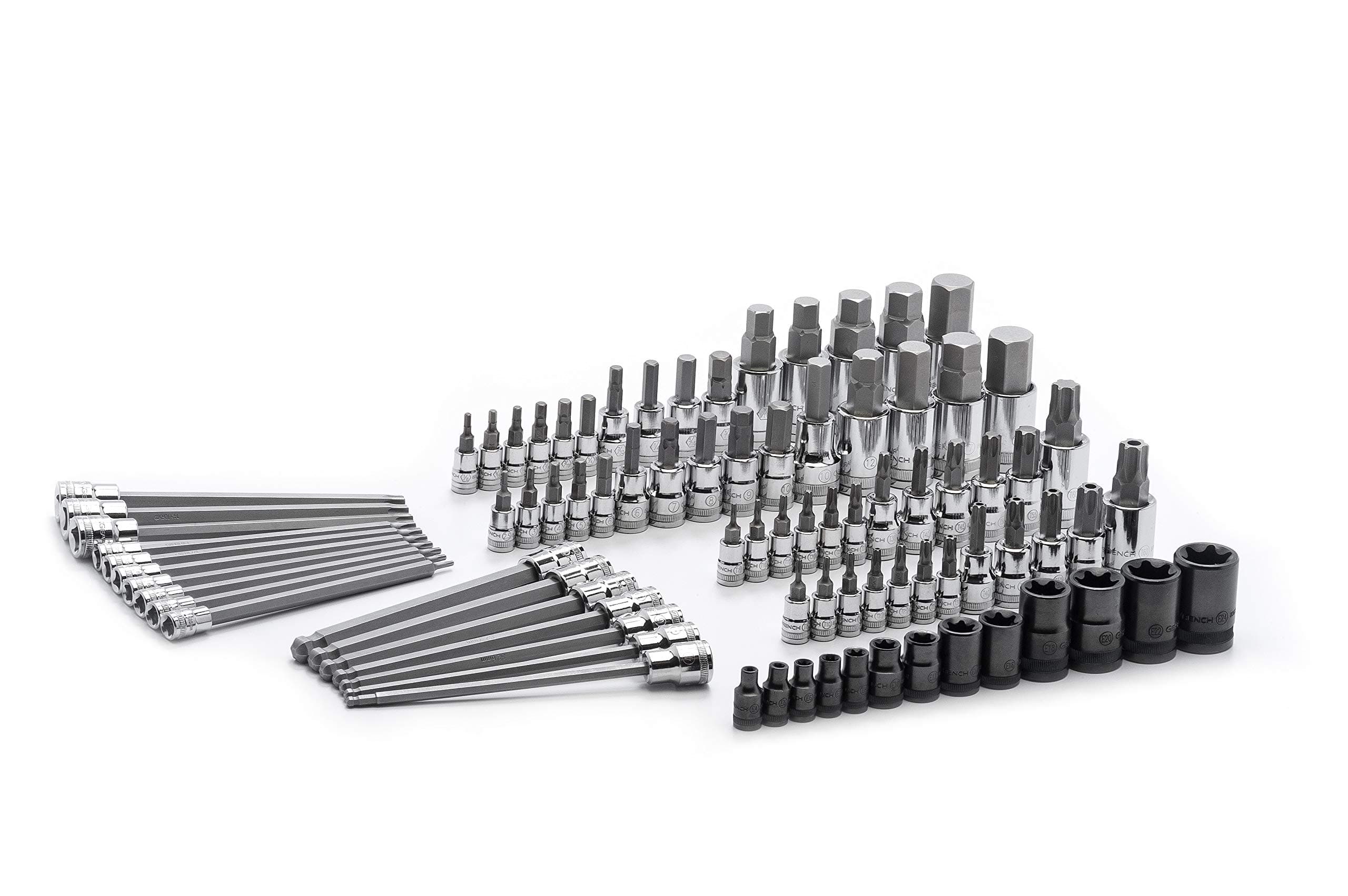 84 Pc. Master SAE/Metric Hex And Torx Bit Socket Set - 80742