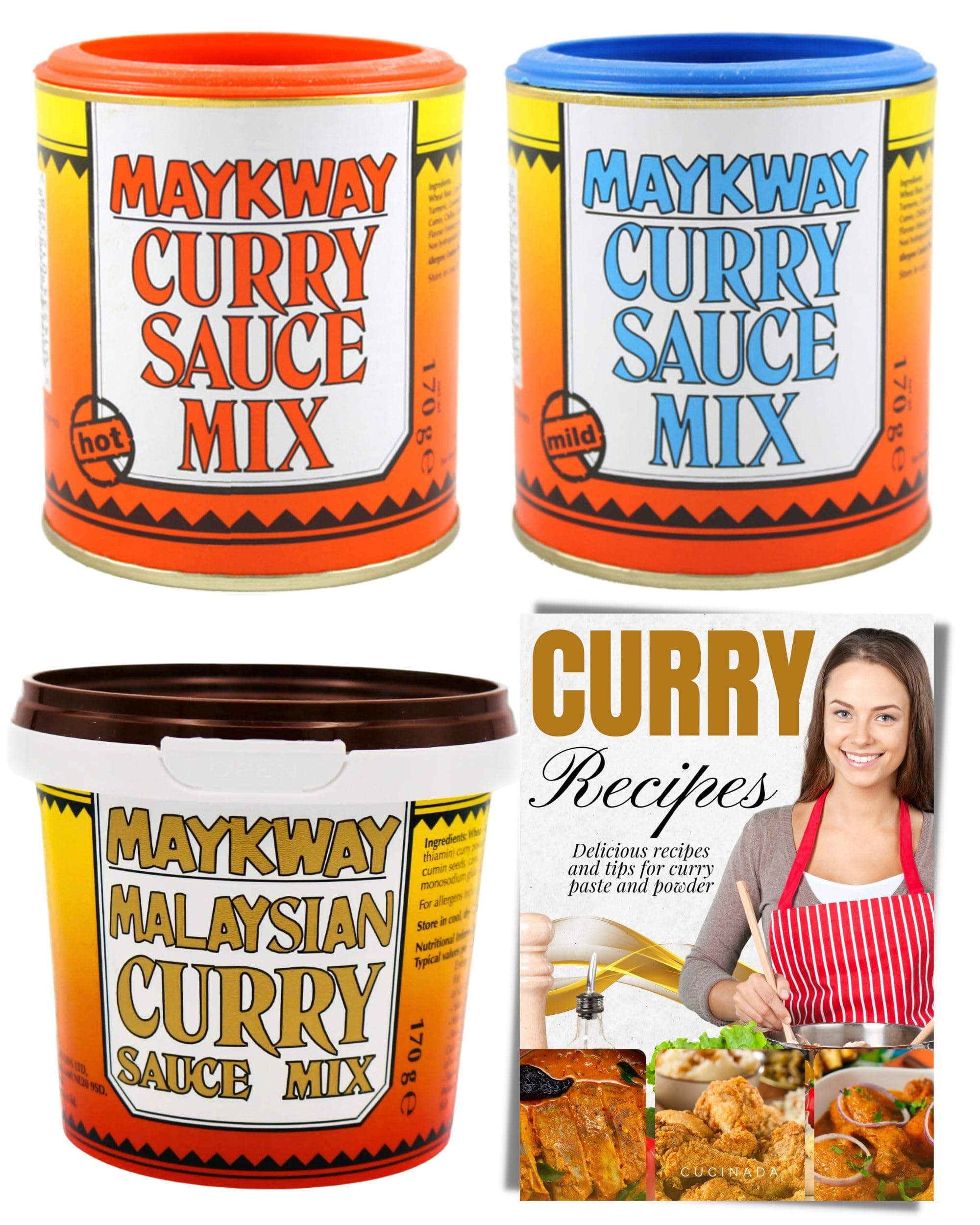 Maykway Curry Sauce Mix with Recipe Card