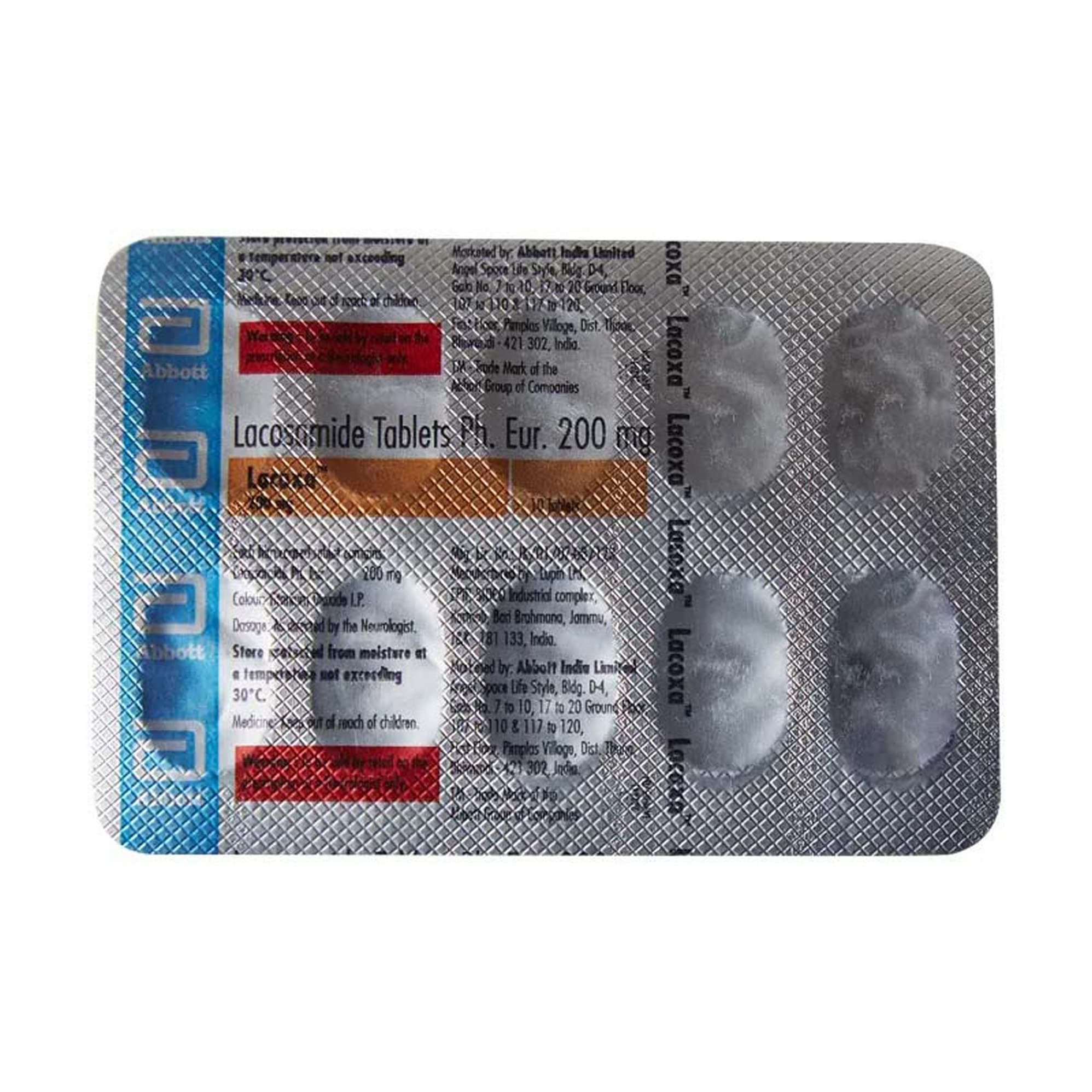 LACOXA 200MG TABLET 10'S