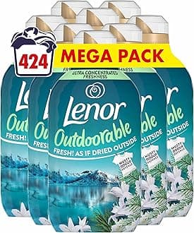 Outdoorable Fabric Conditioner 424 Washes (8x53), 742ml, Northern Solstice - Ultra Concentrated Freshness