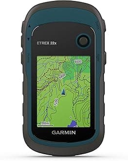 010-02256-00 eTrex 22x, Rugged Handheld GPS Navigator, Black/Navy