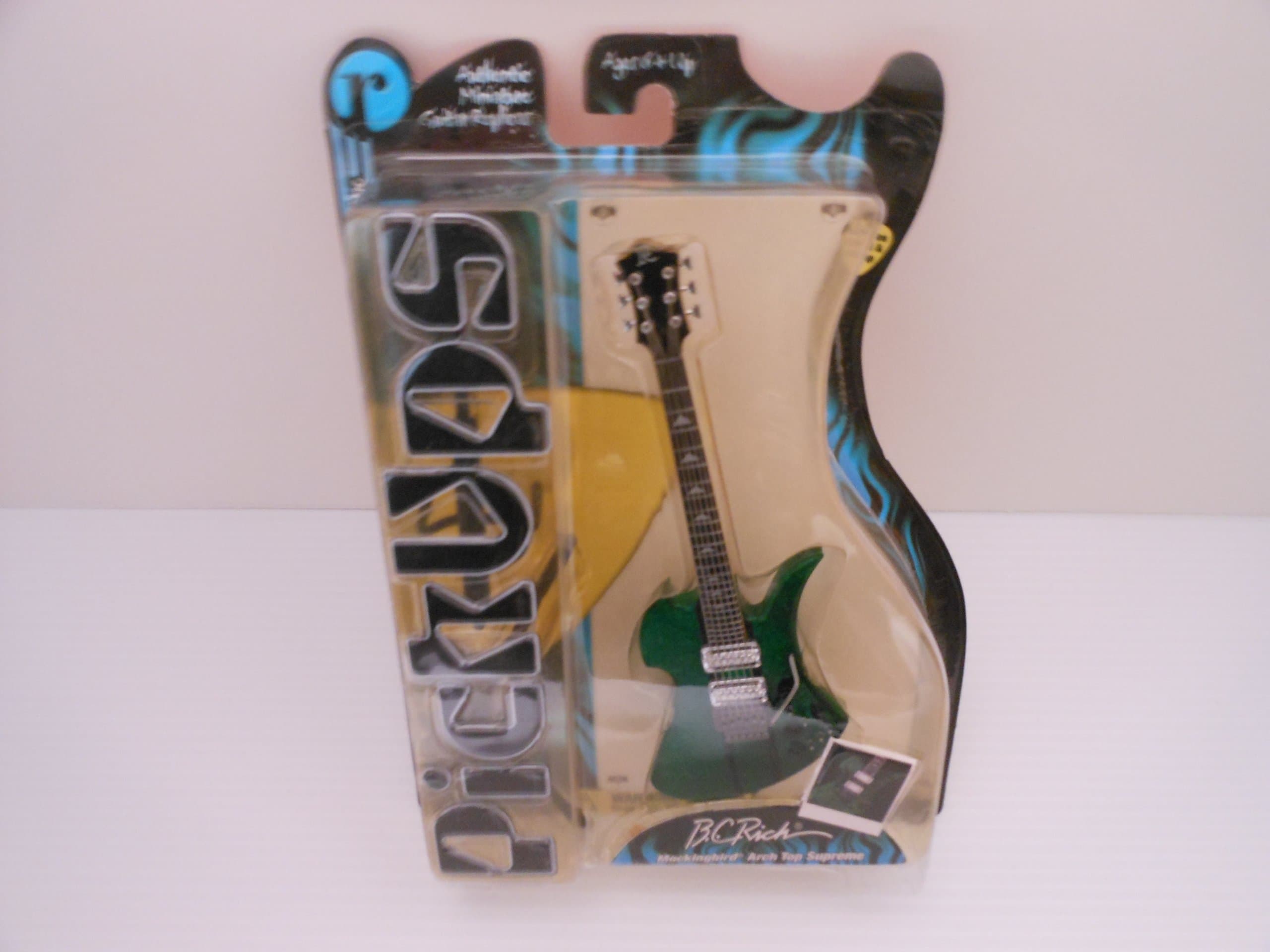 Resaurus Authentic miniature guitar replicas *PICKUP* B.C. Rich Mockingbird Arch Top Supreme [mini guitars toys and games]