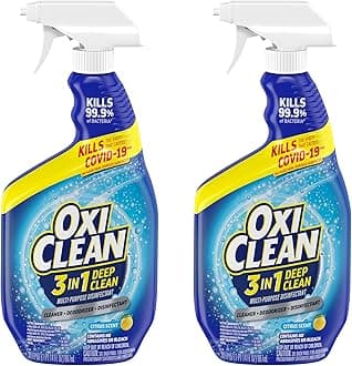 OxiClean 3-in-1 Deep Clean Multi-Purpose Disinfectant, 30 oz (Pack of 2)
