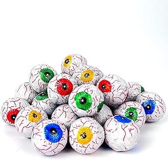 Milk Chocolate Eyeballs Halloween Sweets 30 Pack by The Sweet Treat Gifting Co.