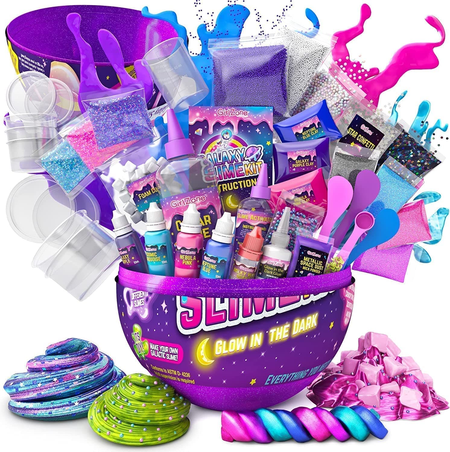 Galaxy Slime Kit Egg Surprise