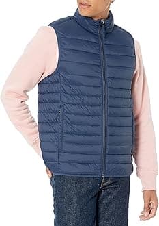 Men's Lightweight Water-Resistant Packable Puffer Gilet