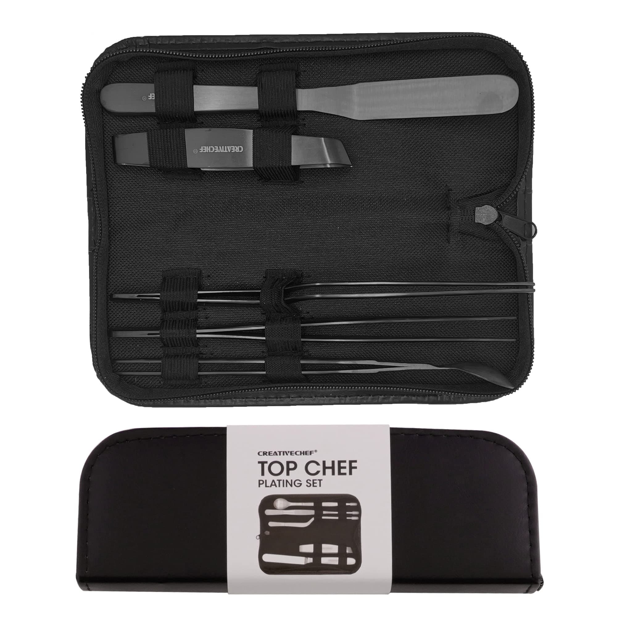 5 Piece Culinary Plating Set, Black