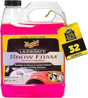 Meguiar's Ultimate Car Snow Foam Xtreme Cling 946 ml Wax Safe - Formulated fo...