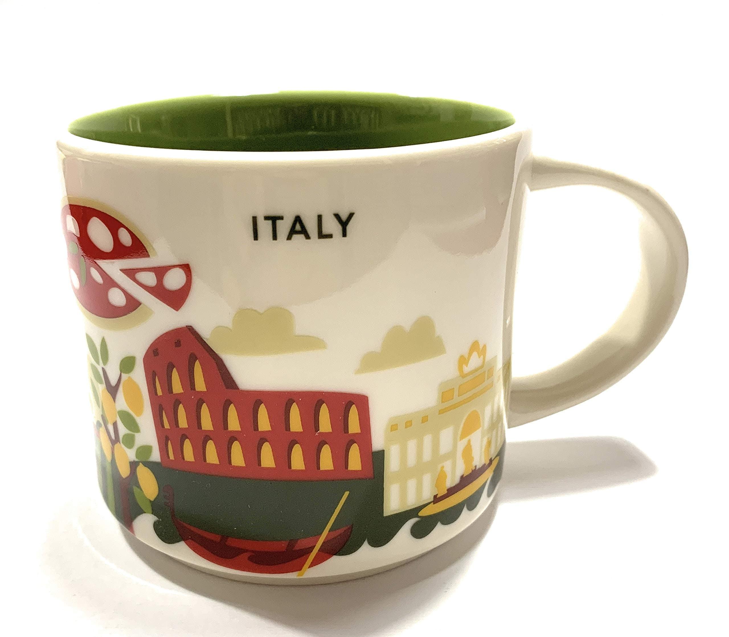 Italy You Are Here YAH Coffee Mug