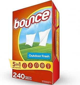 Bounce Outdoor Fresh Fabric Softener Sheets 240 Count by Bounce [並行輸入品]