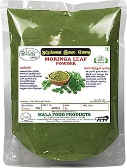 MALA : Moringa powder | Murungai powder | Munaga Powder - 500 G