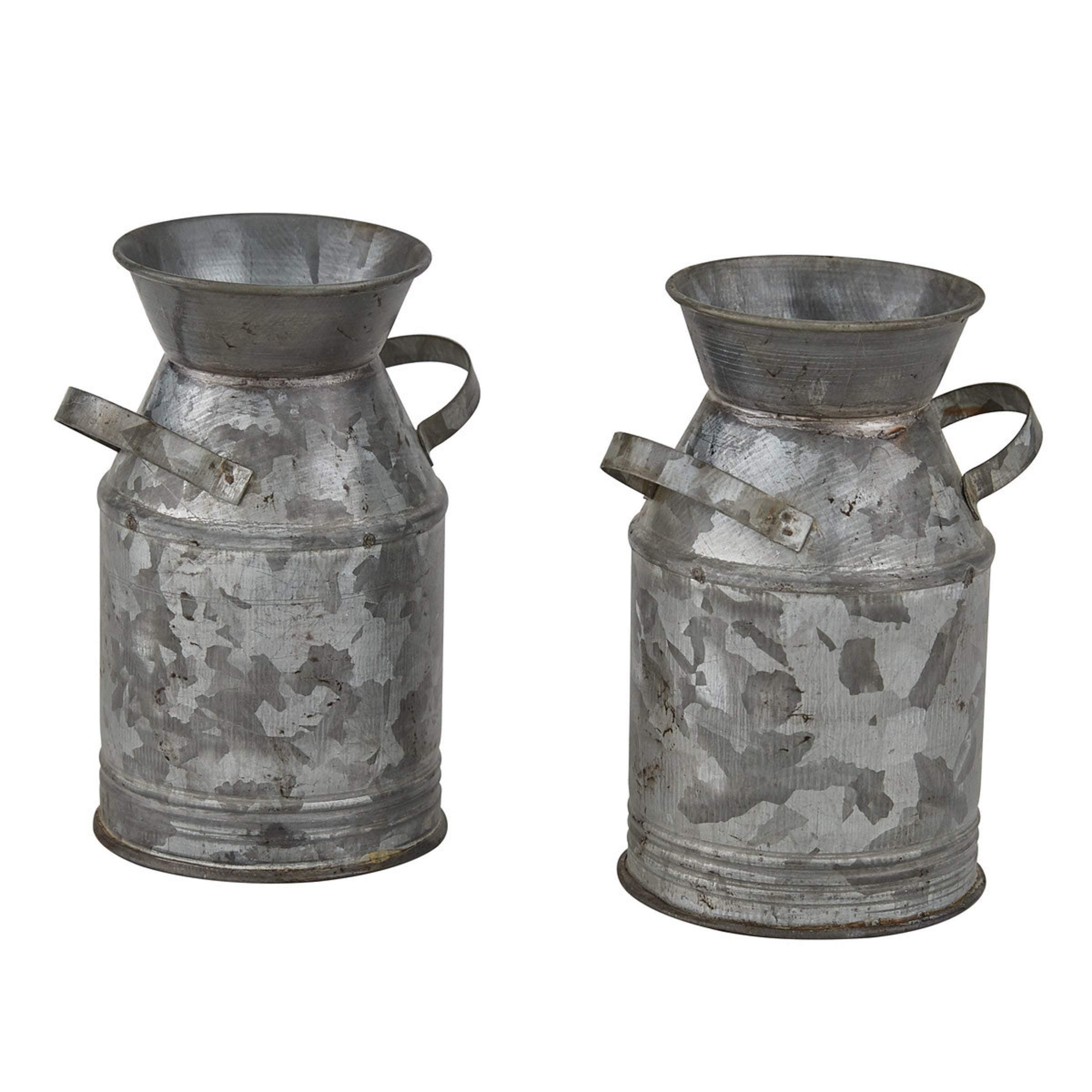 Park Designs Galvanized Milk Can Salt & Pepper Set