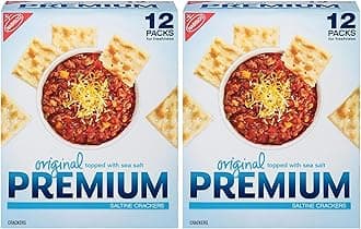 Nabisco Original Premium Saltine Crackers, 48 oz (Pack of 2)