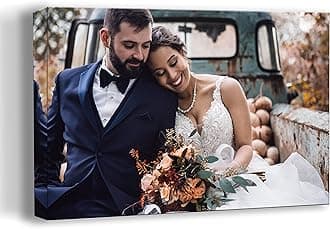 Personalized Custom Canvas Prints: Photo On Canvas (18x24) Transform Your Photos into Stunning Framed Wall Art - Digitally Printed Photo To Canvas - Ideal for Home Decor, Gifts