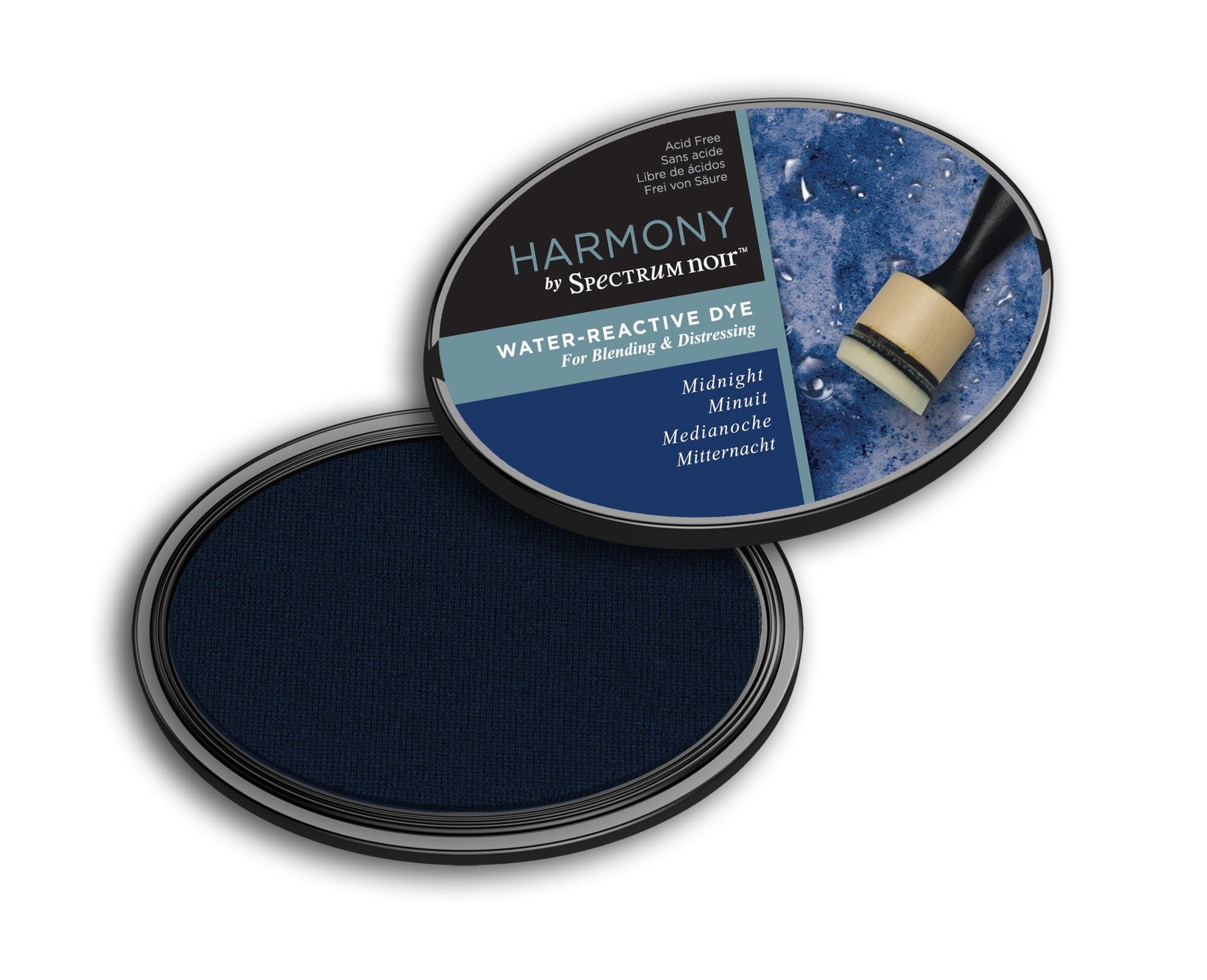 Spectrum Noir Harmony Water Reactive Ink Pad, Midnight, One Size