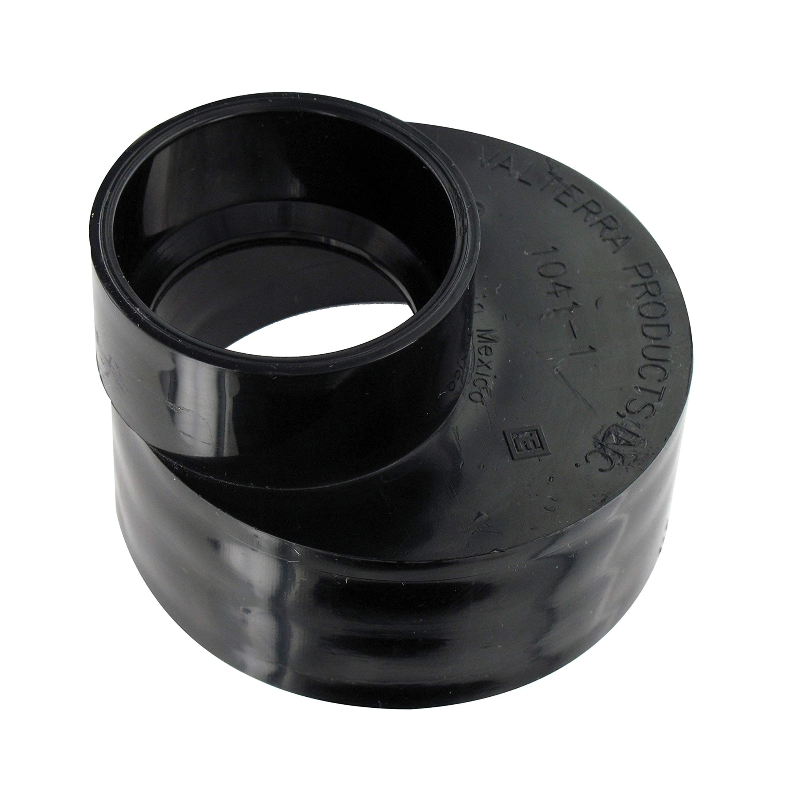 T1041-1 Eccentric Tank Reducer - 3" Spigot x 1-1/2" Hub , Black