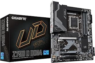 GIGABYTE Z790 D DDR4 (LGA 1700/ Intel/ Z790/ ATX/ DDR4/ Triple M.2/ PCIe 5.0/ USB 3.2 Gen2X2 Type-C 2.5GbE LAN/PCIe EZ-Latch/Multi-Key/Motherboard)