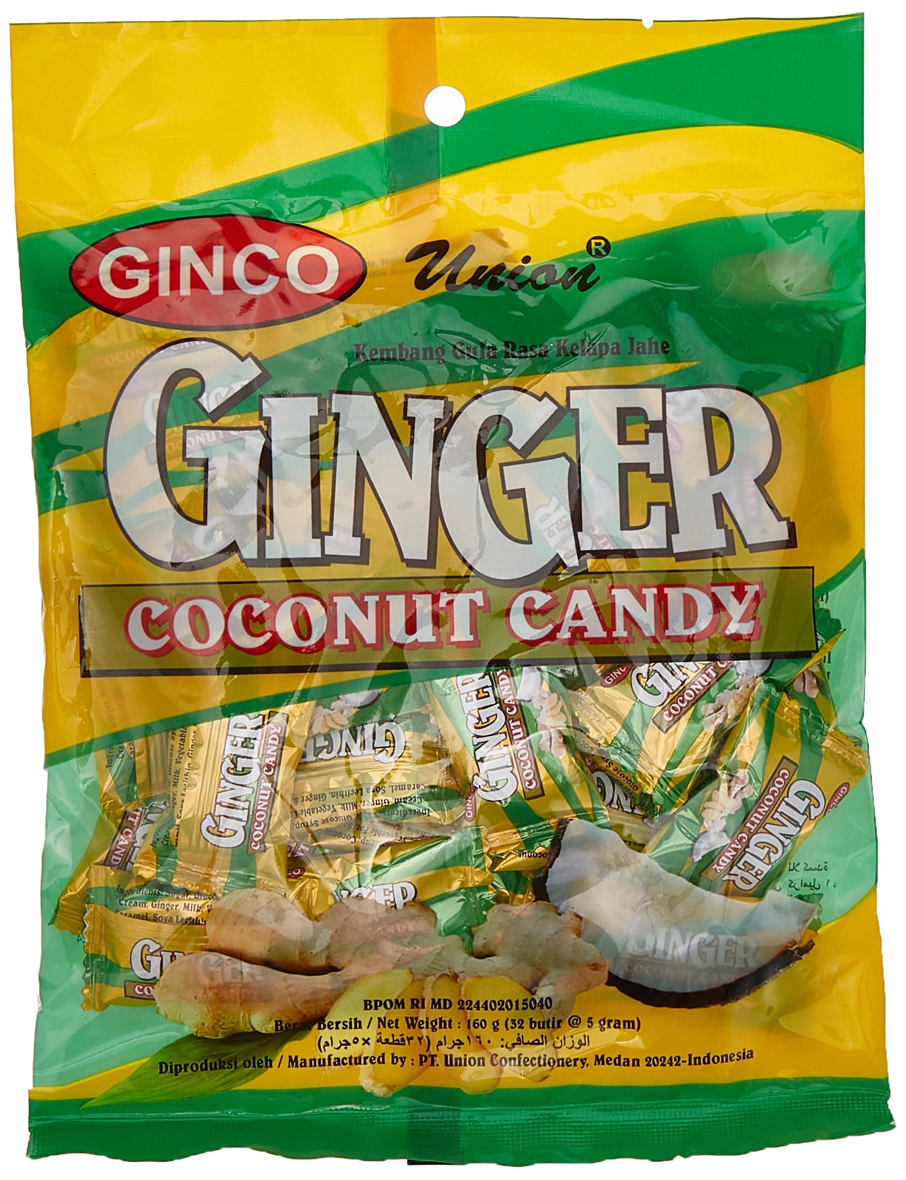 Ginger Coconut Candy 160 g
