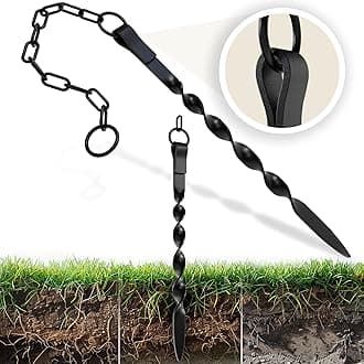 Rain Chains Direct Stainless Steel Rain Stake Ground Anchor