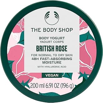 The Body Shop Vegan British Rose Body Yogurt, 200 Ml