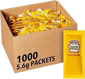 Mild Mustard Single Serve (1000 ct Casepack)