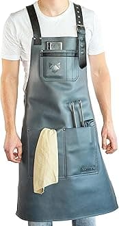 FENNEK Barbeque Apron | Made out of leather