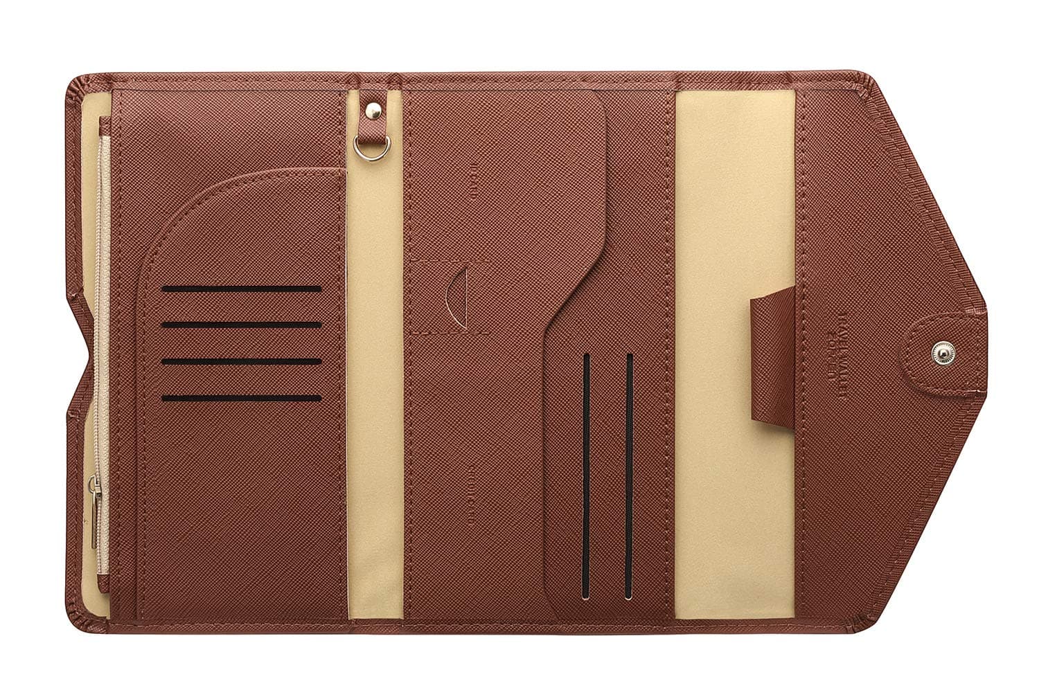 Mulit-purpose Rfid Blocking Passport Holder Travel Wallet (Ver.4) Passport and Vaccine Card Holder ComboTri-fold Document Organizer Travel Essentials