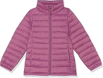 Amazon Essentials girls Light-weight Water-resistant Packable Mock Puffer Jackets
