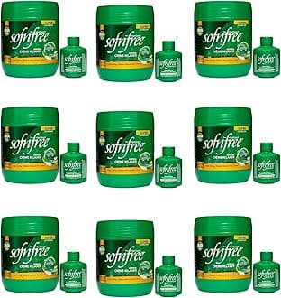 SOFN'FREE Coarse Hair Relaxer Super (450ml x 9 Pieces)