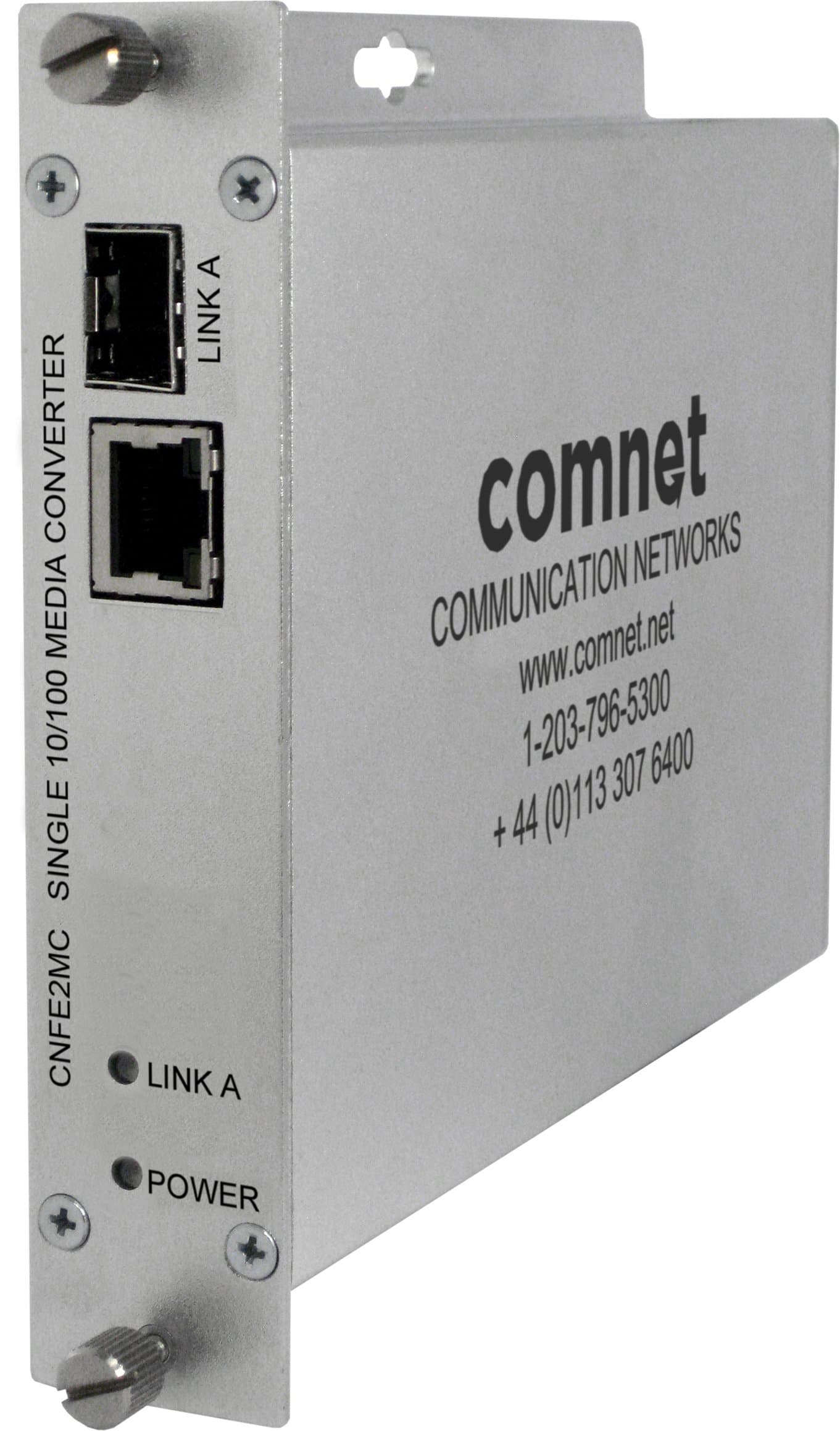 10/100 Mbps Ethernet Electrical to Optical Media Converter