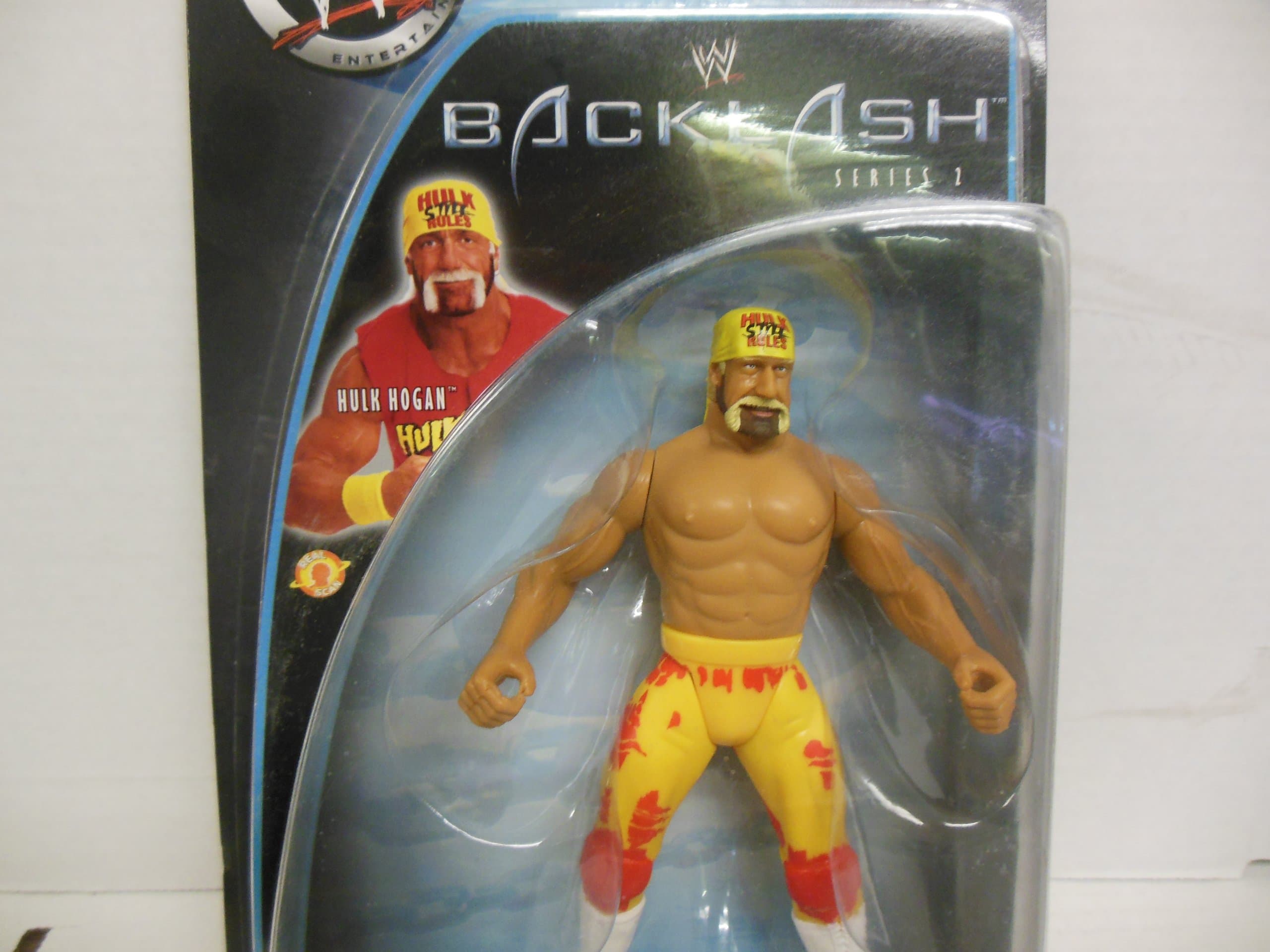 WWE Jakks Pacific Backlash Series 2 "Hulk Hogan" 2003