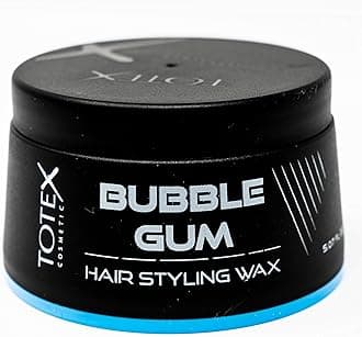 Totex Hair Styling Wax Bubblegum 150ml | Professional Hair Wax for Men | Regular Hold Matte Finish | Bubble Gum Scent | Barber Shop Quality Hair Styling Paste for All Hair Types
