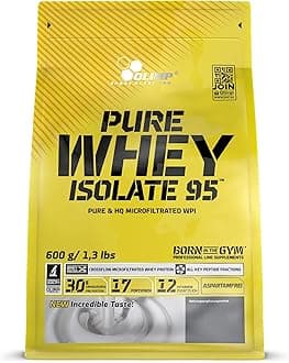 Olimp Labs Strawberry Pure Whey Isolate 95, 600g, 28439