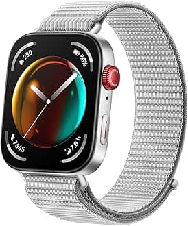 HUAWEIWatch FIT 3，1.82" AMOLED Display ，Ultra-Slim Design，All-Round Fitness Management，Comprehensive Health Managment，Durable Battery Life，Compatible with iOS Android Grey