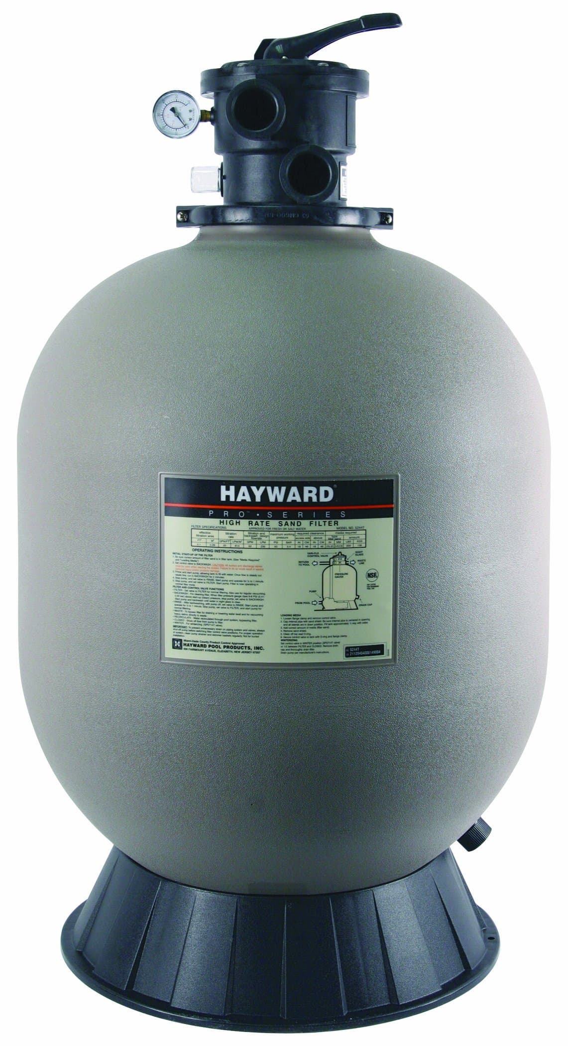 HaywardPool Filter, 27 Inch (W3S270T), Tan