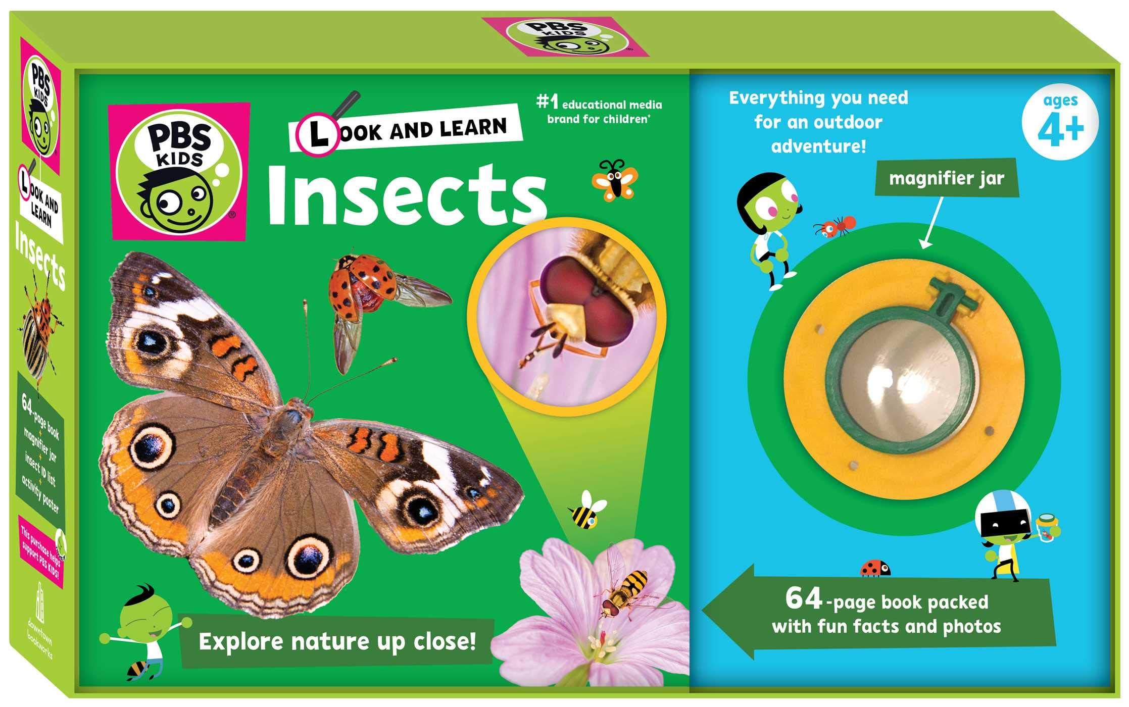 Downtown Bookworks Look And Learn Insects, Fully-illustrated,3, Multi