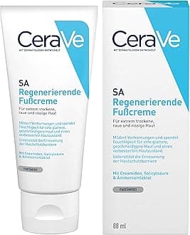 CeraVeRegenerating foot cream for extremely dry, rough and chapped skin, reduces calluses, with 3 essential ceramides and hyaluron 88 ml
