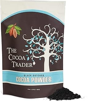 (Alkalized / Dutch-Process Black) - Black Dutch-process Cacao Powder From Latin America. Alkalized Cacao Powder, Pure, Non-gmo, Vegan, Gluten-free